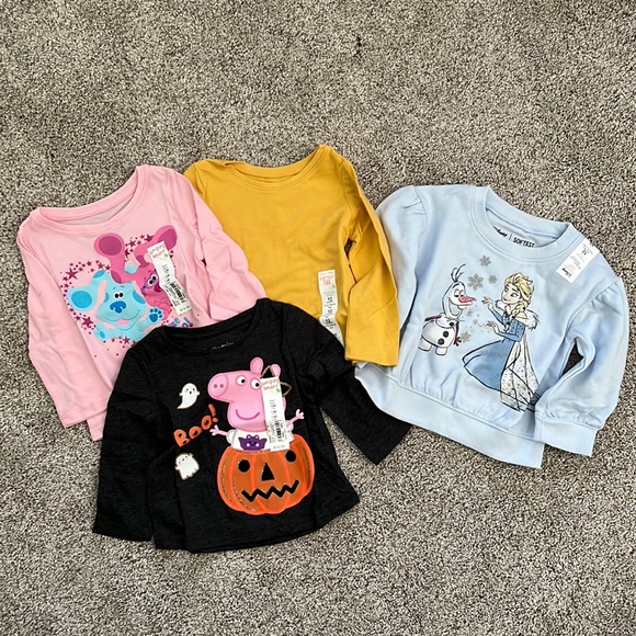 jumping beans Other - Toddler Girls Long Sleeve Shirts/Sweatshirt Size 12 Months